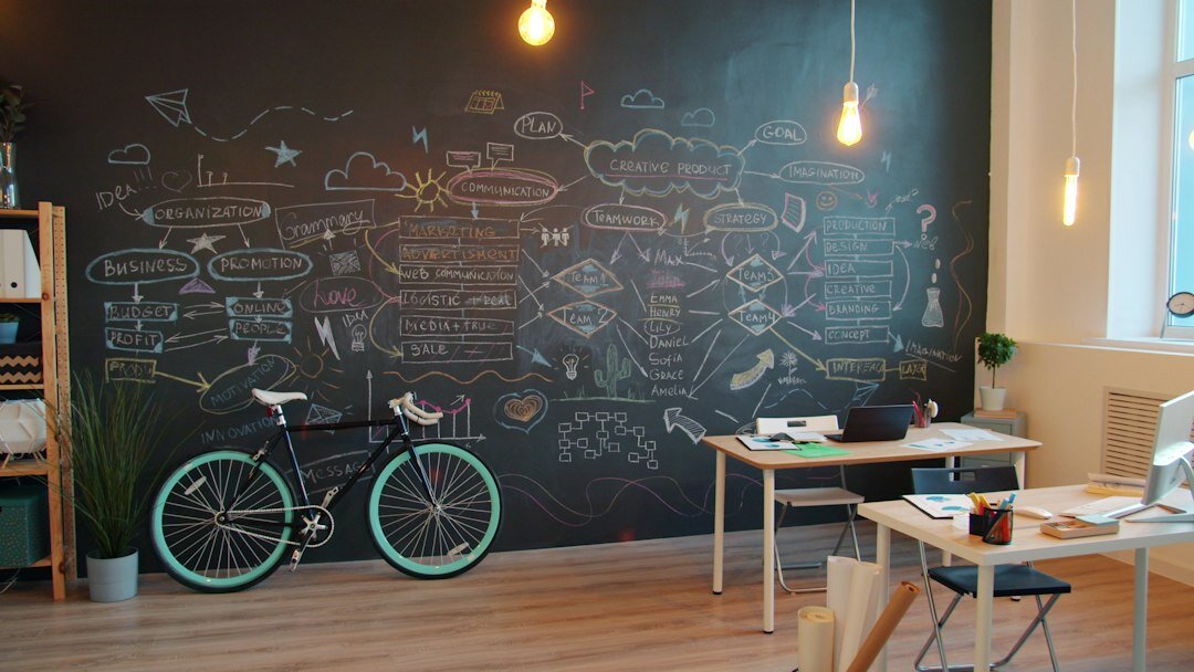 person expressing ideas